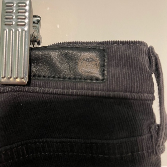 Adriano Goldschmied size 31 dark gray corduroy cigarette ankle pants! - Picture 8 of 8